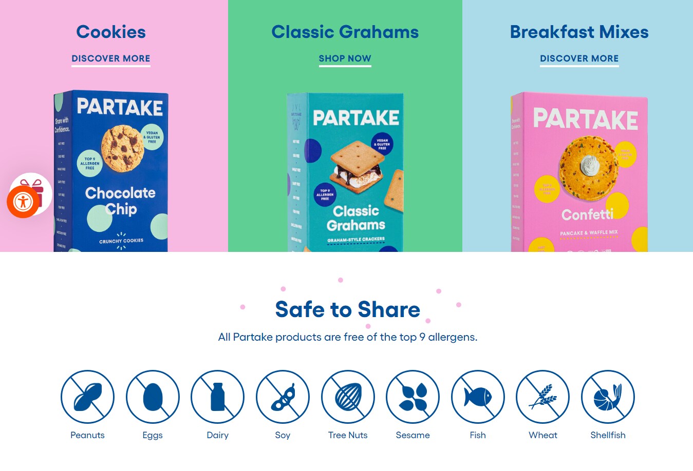 Partake Foods (Built With Shopify)